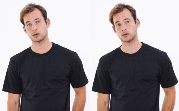 DOPPELPACK  --  CIRCULARITY T-Shirt - Black