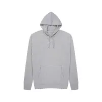 AGAIN Hoodie Grau meliert